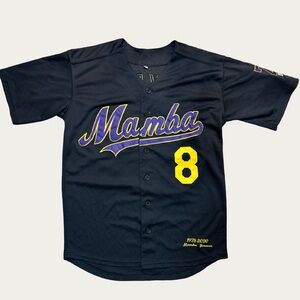 Kobe Bryant LA Lakers Los Angeles Lakers Baseball Jersey NBA Basketball S